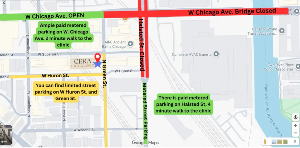 Parking directions